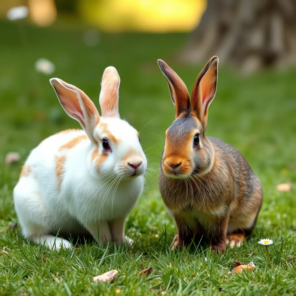 Организация дачного отдыха для кроликов