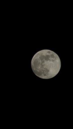 Полнолуние, вид из Горно-Алтайска