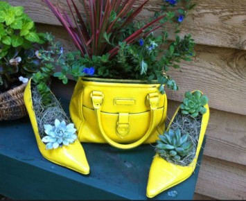 Как старые вещи из квартиры могут вдохновить на новые идеи для дачи