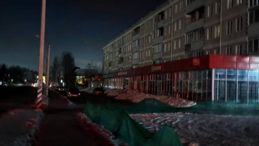 Подписчики бьют тревогу. В Майме по улице Ленина нет света, маркеты не работают