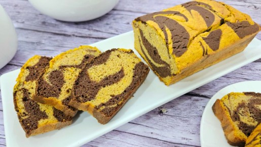 Нежный шоколадно-тыквенный кекс: рецепт без глютена и сахара