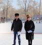 В Чаган-Узуне открыли новую хоккейную площадку
