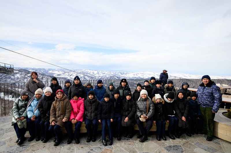 Юные патриоты из Кош-Агача побывали на курорте «Манжерок»