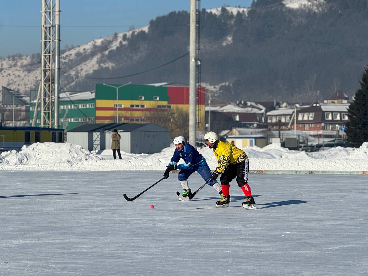 В Республике Алтай состоялся XIV региональный турнир по хоккею с мячом, посвященный памяти участкового уполномоченного полиции Евгения Корчагина В Республике Алтай состоялся XIV региональный турнир по хоккею с мячом, посвященный памяти участкового уполномоченного полиции Евгения Корчагина