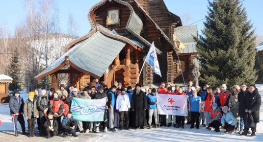 15 февраля, в День Сретения Господня и День православной молодежи, в Горно-Алтайске столице прошел традиционный спортивно-просветительский марафон