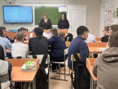 В Чергинской школе прошло практическое занятие с участием сотрудников Госавтоинспекции