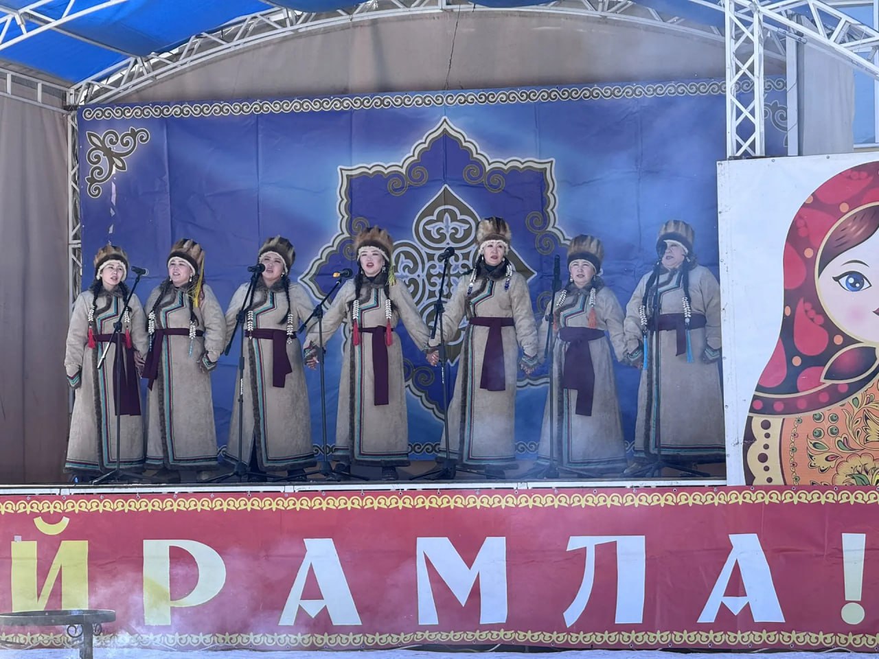 Вот так Чага-Байрам встретили в Онгудайском районе Вот так Чага-Байрам встретили в Онгудайском районе