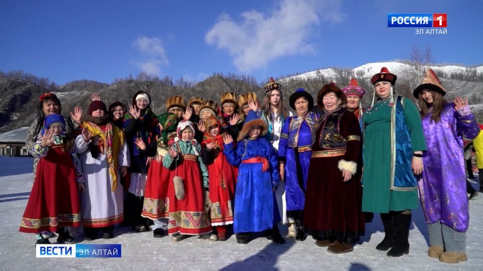 Шебалино: отпраздновали Чага Байрам и проводили зиму