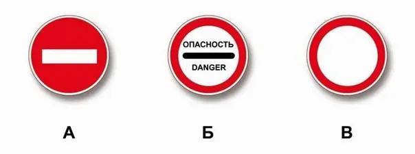 Какой из указанных знаков запрещает дальнейшее движение всех без исключения транспортных средств?