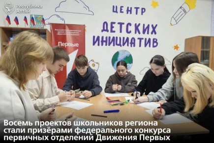 Подведены итоги конкурса первичных отделений Движения первых