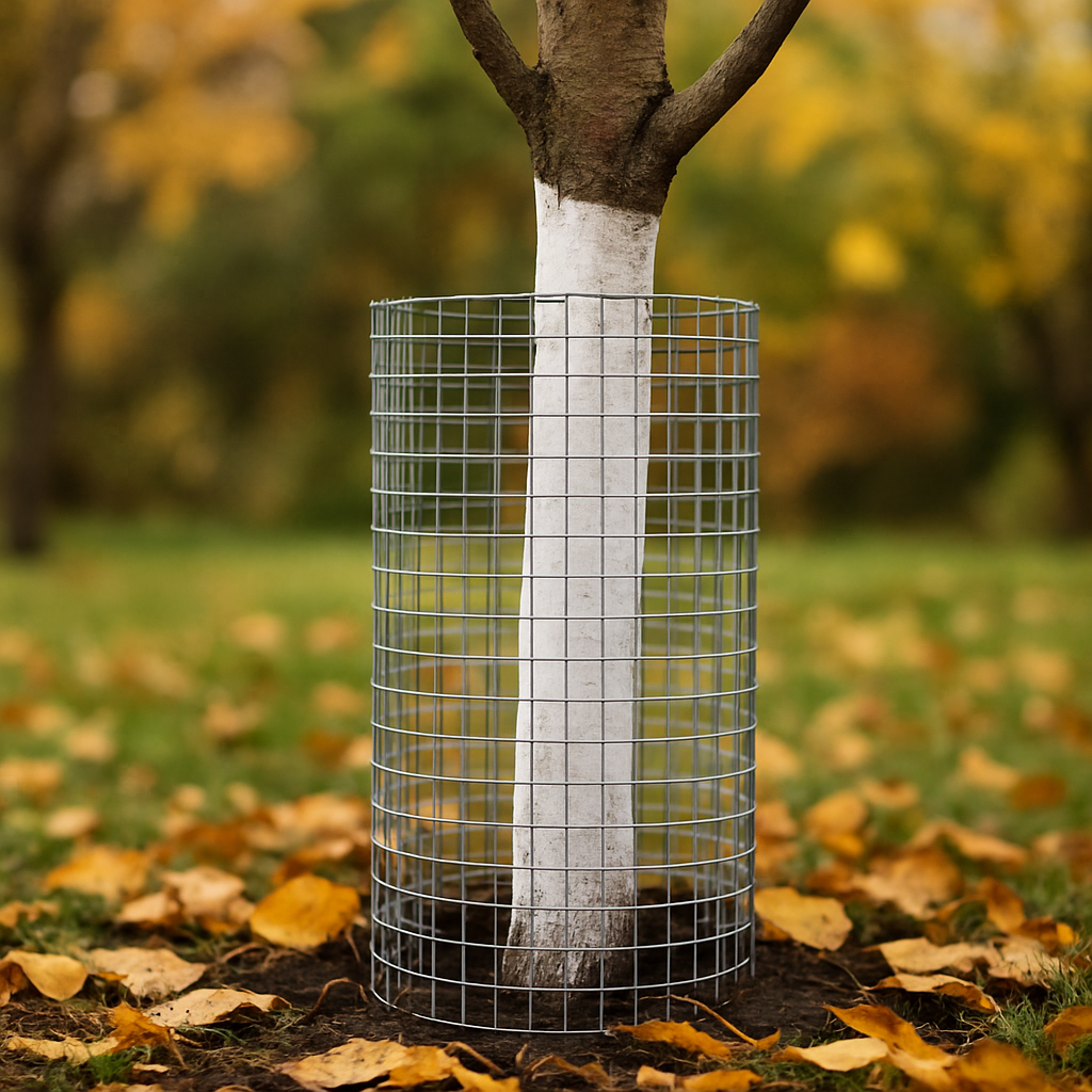 Защита штамба: как избежать стресса для деревьев зимой