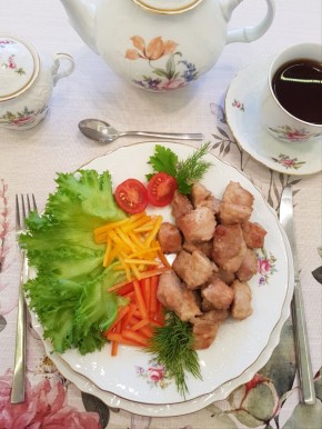 Свинина в кисло-сладком соусе