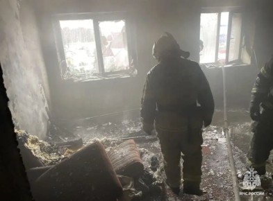 8 марта в Майме случился пожар в шестиэтажном доме