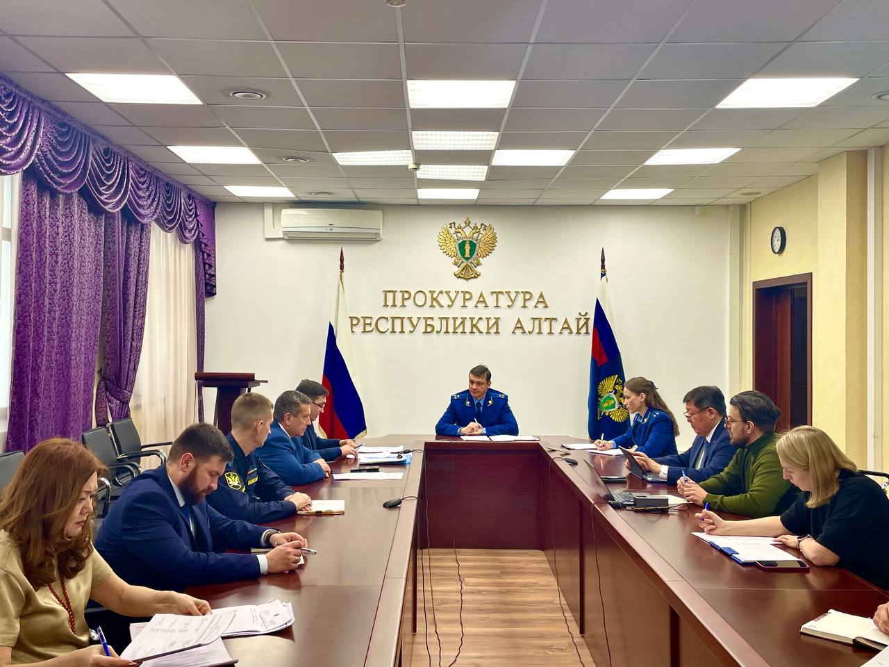 В прокуратуре Республики Алтай проведено заседание межведомственной рабочей группы по вопросам защиты прав предпринимателей