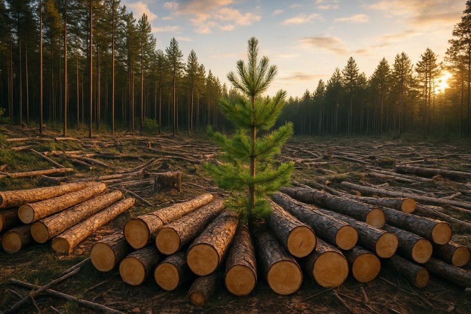 В Турочакском районе проверят сообщения о вырубке соснового бора