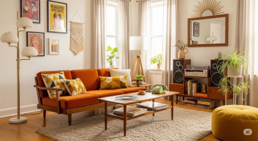 Как преобразить интерьер в стиле ретро: советы и идеи