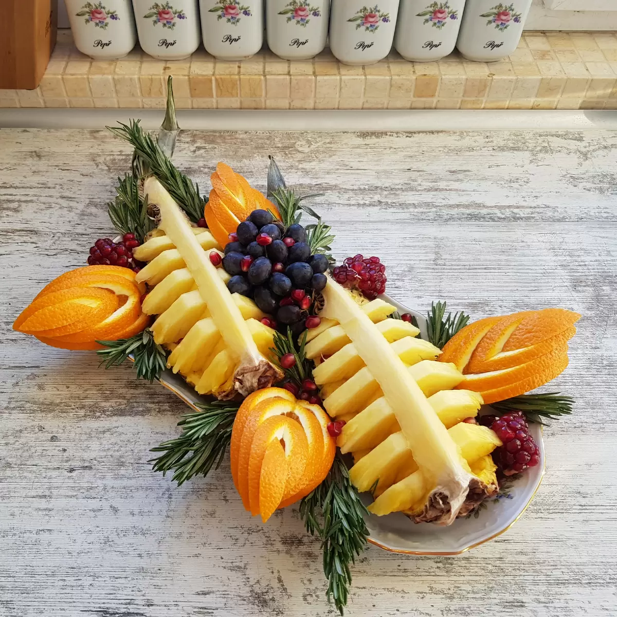 Фруктовое наслаждение в морозный день