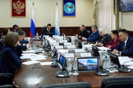 Александр Прокопьев: На заседании Совета по проектному управлению рассмотрели с коллегами ход реализации национальных проектов в Республике Алтай