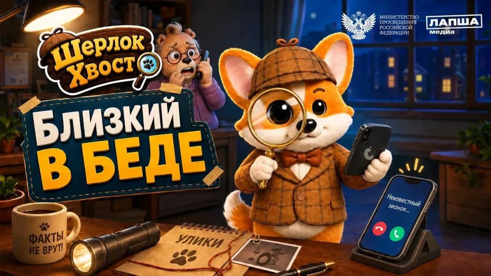 Срочные новости — «Лапша Медиа» запускает крутейший мультсериал «Шерлок Хвост»!