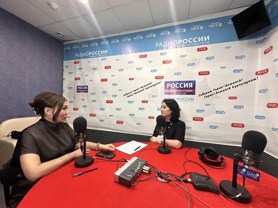 В эфире «Радио России. Горно-Алтайск», рубрика «Званый гость»