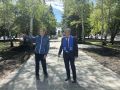 В Горно-Алтайске сквер имени Чорос-Гуркина преображают досрочно!