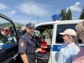 Сотрудники полиции приняли участие в мероприятиях, посвященных празднованию Дня России