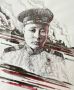 Портрет Героя СССР из Республики Алтай Темирея Казакова, созданный Яковом Янкиновым, представлен на всероссийской выставке в Общественной палате РФ