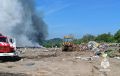 В Чое ликвидировано возгорание на полигоне ТБО