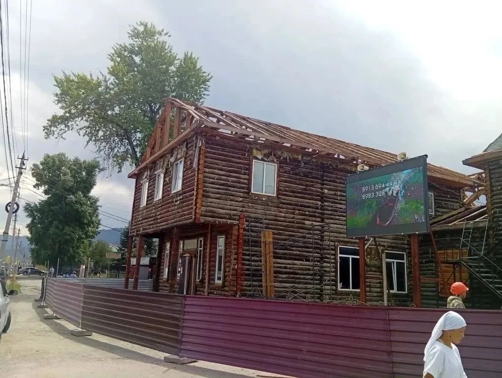 Районный Дом культуры реконструируют в Онгудае Районный Дом культуры реконструируют в Онгудае