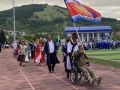 А вот так прошел парад делегаций муниципальных образований Республики Алтай на празднике алтайского народа Эл Ойын