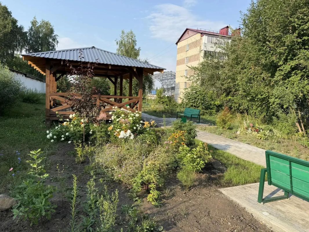 «Серебряный сквер» открыли в Майме «Серебряный сквер» открыли в Майме