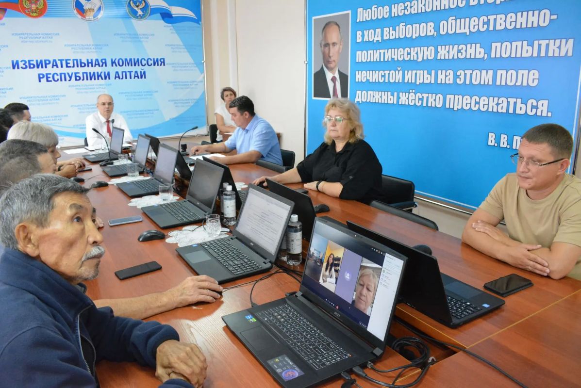 22 июля 2026 года состоялось 158-ое заседание Избирательной комиссии Республики Алтай 22 июля 2026 года состоялось 158-ое заседание Избирательной комиссии Республики Алтай
