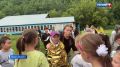 В детском лагере «Космос» состоялась акция «Зарядка со стражем порядка»