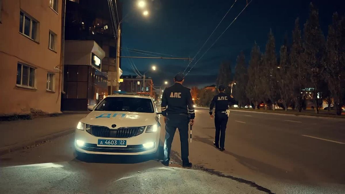 Это не трейлер к фильму, а кадры службы наших коллег из Госавтоинспекции Алтайского края