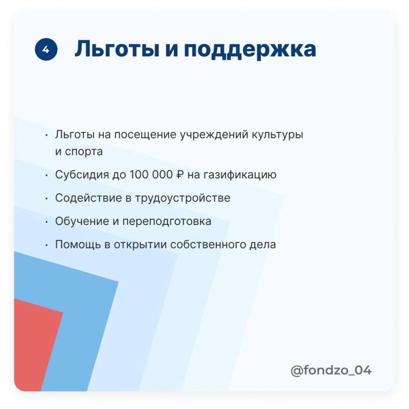 Меры поддержки участников специальной военной операции и их семей в Республике Алтай: Меры поддержки участников специальной военной операции и их семей в Республике Алтай: