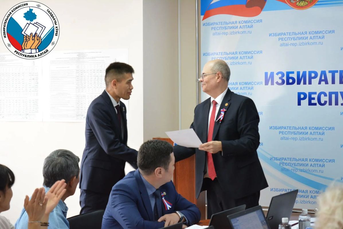 22 сентября 2026 года на 168-м заседании Избирательной комиссии Республики Алтай принято решение об определении результатов выборов по одномандатному избирательному округу - Алтайский одномандатный избирательный округ № 2...