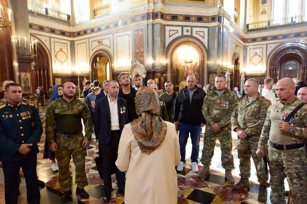 В Храме Христа Спасителя состоялась встреча с ветеранами СВО В Храме Христа Спасителя состоялась встреча с ветеранами СВО