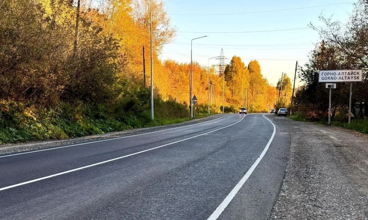 Почти 20 км Чуйского тракта отремонтировали в этом году в Республике Алтай Почти 20 км Чуйского тракта отремонтировали в этом году в Республике Алтай