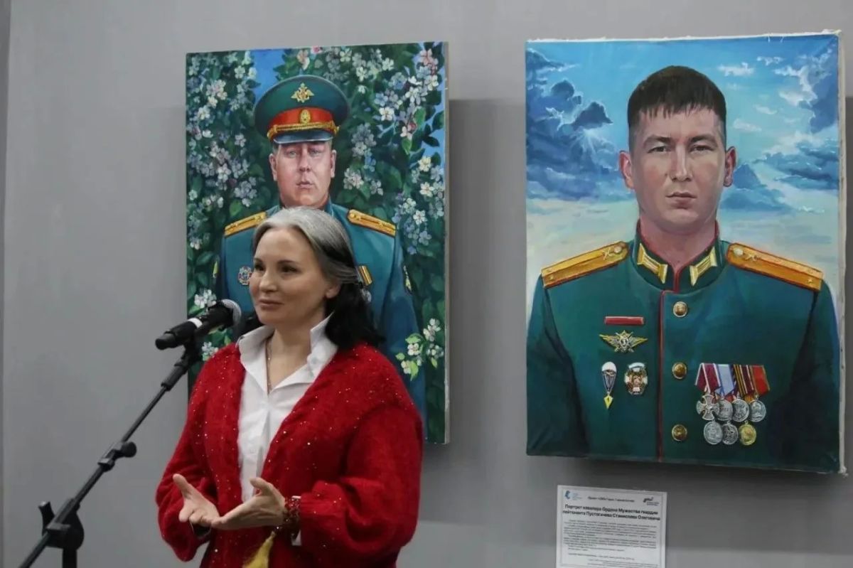 На площадке гостиничного комплекса «Катунь Река» прошла презентация передвижной выставки «СВОи герои На площадке гостиничного комплекса «Катунь Река» прошла презентация передвижной выставки «СВОи герои