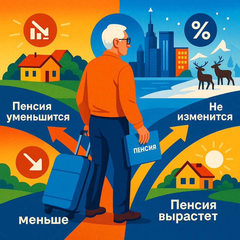 Пенсионный переезд: как не потерять в доходах и где можно получить прибавку?