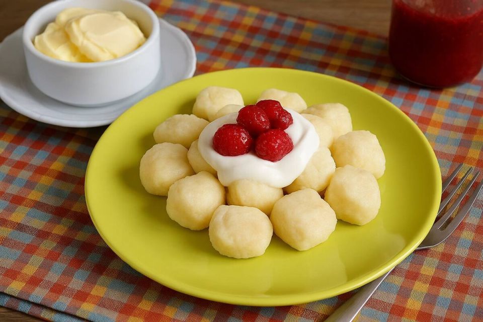 Утренняя магия за 15 минут: мягкие ленивые вареники с цитрусовой изюминкой