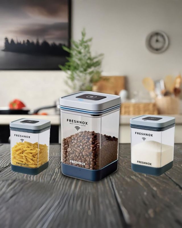 Умный контейнер Freshnox: следите за запасами и свежестью продуктов