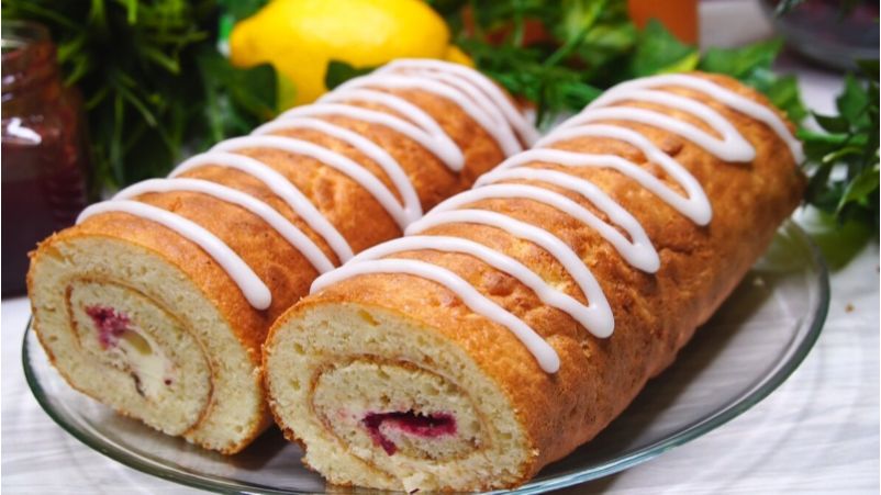 Мягкий и Пухлый Рулет за 15 Минут: Легкий Рецепт для Чайной Паузы