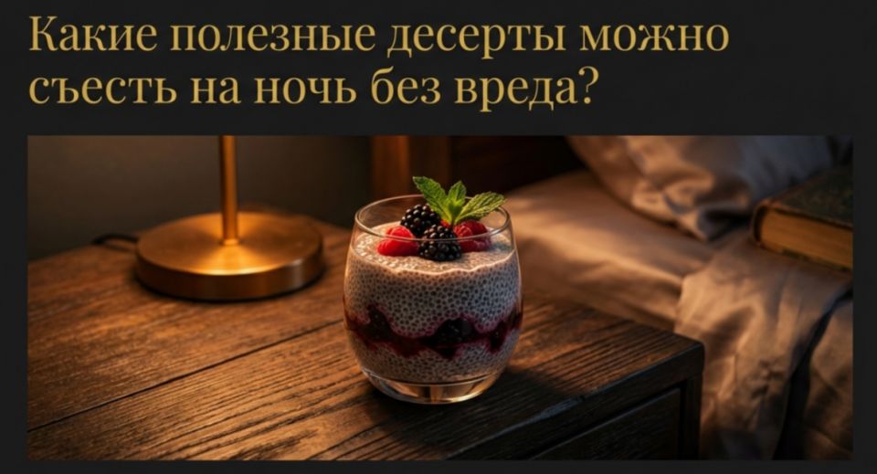 Ночные десерты: 10 вариантов для сладкоежек без вреда для фигуры