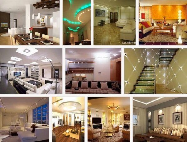 Как правильно освещать квартиру: советы по выбору освещения для разных помещений